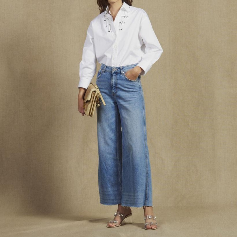 Sandro Paris RARE bluv vintage  high rise “14”